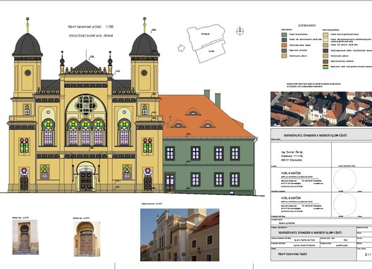 OBNOVA A REKONSTRUKCE SYNAGOGY A RABÍNSTVÍ V ŽATCI